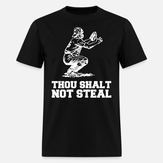 thou shalt not steal baseball shirt